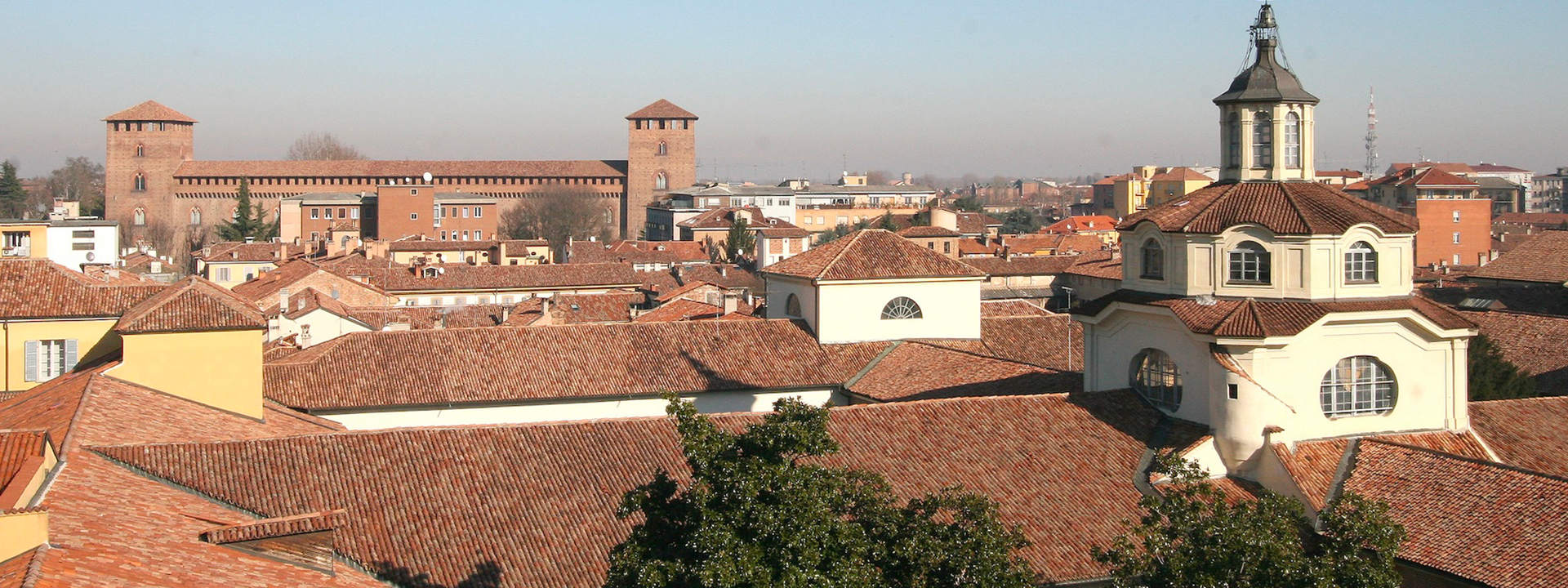 Pavia vista dall'alto