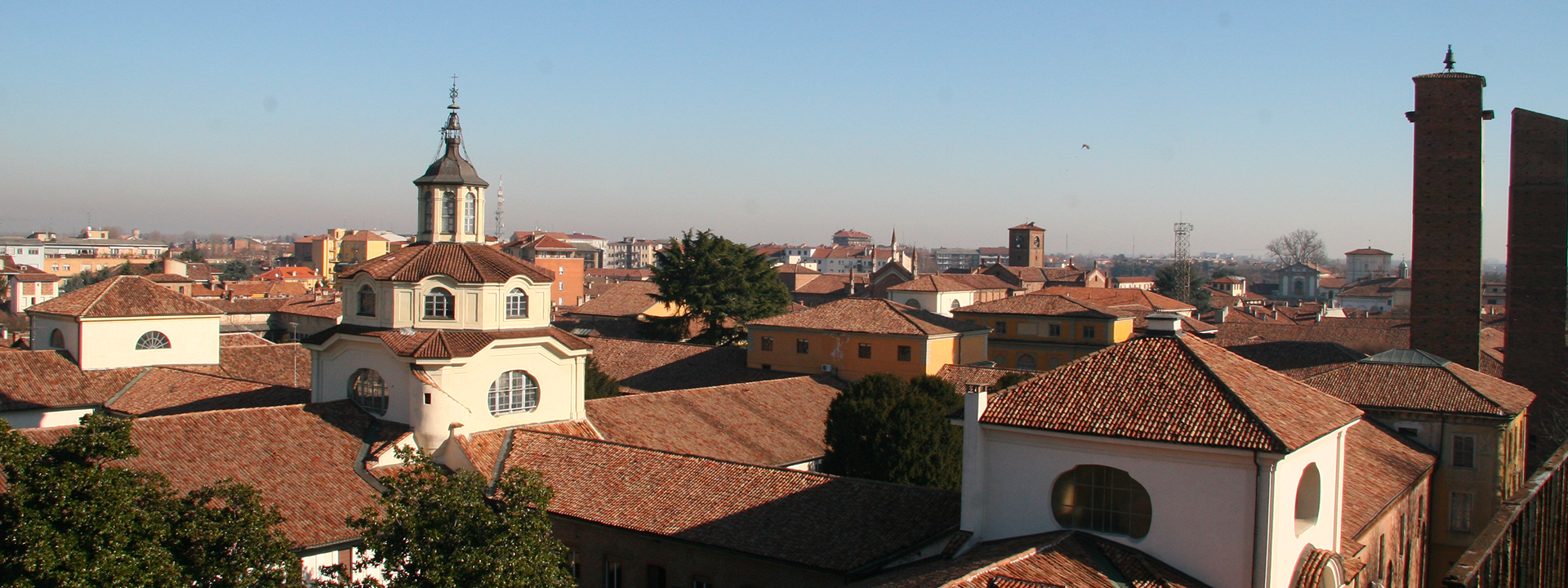 Pavia vista dall'alto